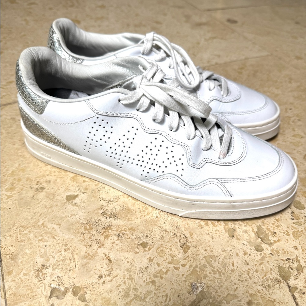 P448 Bali Sneakers Silver and White size 39 - Picture 8 of 8